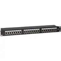 Dsit Patchpanel 19" CAT 5e FTP - 24 ports