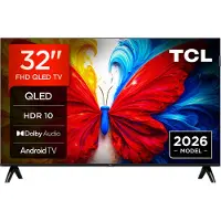 TCL S5L 32S5L, 81,3 cm (32"), 1920 x 1080 Pixel, QLED, Smart-TV, WLAN, Schwarz
