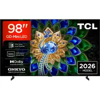 TCL A400 98A400U, 2,49 m (98"), 3840 x 2160 Pixel, QD-Mini LED, Smart-TV, WLAN, Schwarz