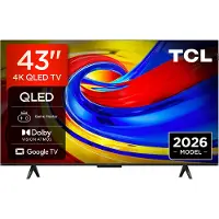 TCL P7L 43P7L, 109,2 cm (43"), 3840 x 2160 Pixel, QLED, Smart-TV, WLAN, Schwarz