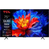 TCL P89K 75P89K, 190,5 cm (75"), 3840 x 2160 Pixel, QLED, Smart-TV, WLAN, Metallisch