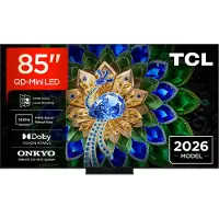 TCL A400 85A400U, 2,16 m (85"), 3840 x 2160 Pixel, QD-Mini LED, Smart-TV, WLAN, Schwarz