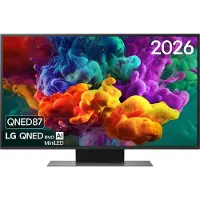 LG 43QNED87B6A, 109,2 cm (43"), 3840 x 2160 Pixel, QNED MiniLED, Smart-TV, WLAN, Schwarz