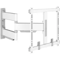 Vogel's TVM 5445 weiß TV-Wandhalterung (schwenkbar, geeignet für TVs bis 65 Zoll)