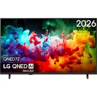 LG QNED 43QNED72B6B, 109,2 cm (43"), 4K Ultra HD, QNED, Smart-TV, Schwarz
