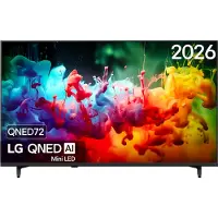 LG QNED 50QNED72B6B, 127 cm (50"), 4K Ultra HD, QNED, Smart-TV, Schwarz