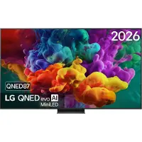 LG 86QNED87B6A, 2,18 m (86"), 3840 x 2160 Pixel, QNED, Smart-TV, WLAN, Schwarz