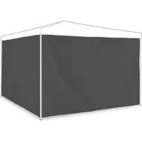 Relaxdays 2x Pavillon-Seitenteile