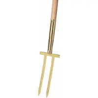 Ideal -Rosengabel mit Bajonettzinken, 85 cm Eschen-T-Stiel