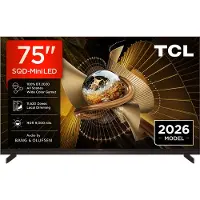 TCL X11L 75X11L, 190,5 cm (75"), 3840 x 2160 Pixel, SQD-Mini LED, Smart-TV, WLAN, Schwarz