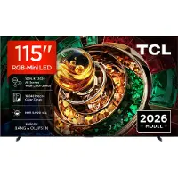 TCL RM9L 115RM9L, 2,92 m (115"), 3840 x 2160 Pixel, RGB-Mini LED, Smart-TV, WLAN, Schwarz
