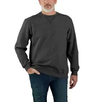 Carhartt Pullover Midweight Crewneck Sweatshirt Men Carbon Heather-S
