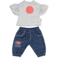 Skrållan Puppenkleidung Jeans Und Oberteil