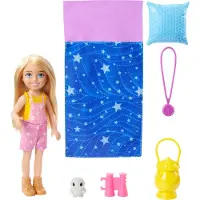 Barbie "It takes two Camping" Chelsea Puppe inkl. Tier & Zubehör