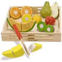 Melissa & Doug - Food Play Wooden Cutting Fruit