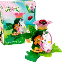 BRIO Flora - 36232 Azaleas Blumenschaukel | Spielset für endlosen fantasievollen Spielspaß für Mädchen und Jungen ab 3 Jahren - wunderschönes Geschenk