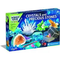 Clementoni Crystals And Precious Stones I-78825 Pädagogisches Spielzeug Kinder One Size