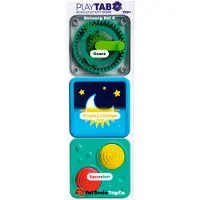 FAT BRAIN Play Tab Set 4 Pädagogisches Spielzeug Durchsichtig Kinder Durchsichtig One Size