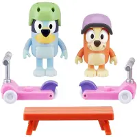 Bluey Scooter Time 90164 Figur Mehrfarbig Mehrfarbig One Size
