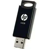 HP PNY v212w, 64 GB, USB Typ-A, 2.0, 14 MB/s, Dia, Schwarz
