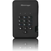 ISTORAGE diskAshur 2 - 1000 GB - USB Typ-A - 3.2 Gen 2 (3.1 Gen 2) - 294 MB/s - 5 GT/s - Schwarz