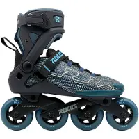 Roces Inline-Skates R-EVO 84 Woman Schwarz/Blau/Grün, 8,0, 42, 4x, 84