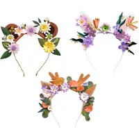 Adlibris -DIY: Haarreif Flower Friends