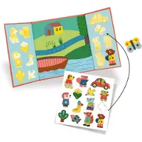 Adlibris Toy Removable Stickers Animals Dj09071