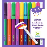 Djeco 10 Zauberfilzstifte