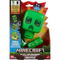 Minecraft Mein Haustier-Creeper interaktives Spielzeug, Actionfigur mit Lichtern, Geräuschen und explodierendem Spielspaß, 6 Jahr(e), Grün, Kunststoff