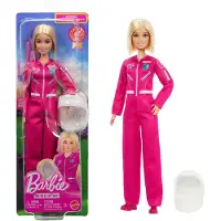 Barbie Karriere Astronautin-Puppe mit Zubehörteil, Modepuppe in abnehmbarem Raumanzug mit Helm, Modepuppe, Weiblich, 3 Jahr(e), Mädchen, 268,8 mm, Mehrfarbig