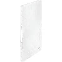 Leitz 46320001, Konventioneller Dateiordner, A4, Polypropylen (PP), Weiß, Glänzend, 80 Blätter