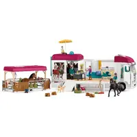 Schleich HORSE CLUB 42619, Buildings, Camping, Horse Stable, Horses, Riding Tournament, 5 Jahr(e), Mehrfarbig, Kunststoff