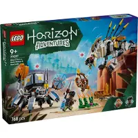 LEGO Aloy und Varl vs. Panzerwanderer und Sägezahn - 77037