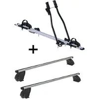 VDP Fahrradträger SAGITTAR + Dachträger K1 PRO Aluminium kompatibel mit für Mercedes CLA Shooting Brake (X117) (5Türer) ab 15