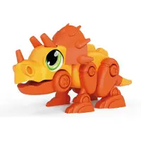 Clementoni Dino Bot Triceratops Konstruktionsspiel Orange Orange One Size