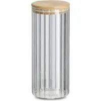 Zeller Vorratsglas RILLEN BHT 9x22.50x9 cm