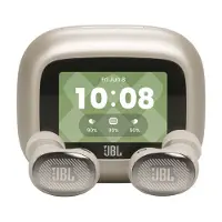 JBL LIVE BUDS 4 - True Wireless Earbuds mit aktiver Geräuschunterdrückung (ANC), kabelloses Aufladen, Smart Case, Champagner