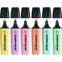 Stabilo Boss Pastell 6er-Pack