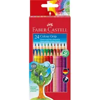 Faber-Castell Buntstifte - Grip - Aquarell - 24 st. - Multi - - One Size - Buntstiftsets