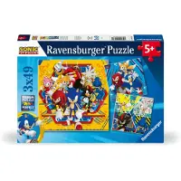 Ravensburger Puzzles Sonic Core 3x49 Teile