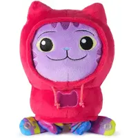 Gabby's Dollhouse - Plüsch-Katze DJ Katzenminze (25 cm)