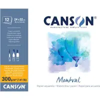 Canson Montval Pads 300g 24x32cm