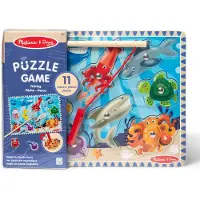 Melissa & Doug - Fishing Magnetic Puzzle Game 10 Pcs