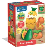 Clementoni Farbe Think Play Obststapel-Spielzeug für Babys 1 St
