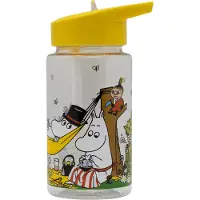 Muumi Schärengarten Trinkflasche aus Kunststoff, Gelb