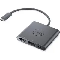 Dell 492-BCTU, Kabelgebunden, USB 3.2 Gen 2 (3.1 Gen 2) Type-C, Schwarz, 3840 x 2160 Pixel, , 1 Stück(e)