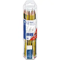 Staedtler - Noris classic pencils, incl. eraser, 12 pcs. (61 120P1)