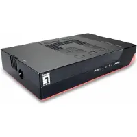 Level One GSW-0507, Unmanaged, Gigabit Ethernet (10/100/1000), Vollduplex, Wandmontage