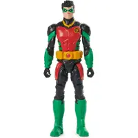 Batman DC Comics , Robin-30 cm Actionfigur, 3 Jahr(e), Mehrfarbig